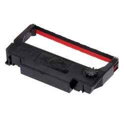 Epson ERC 38BR - 1 - noir, rouge - ruban d'impression