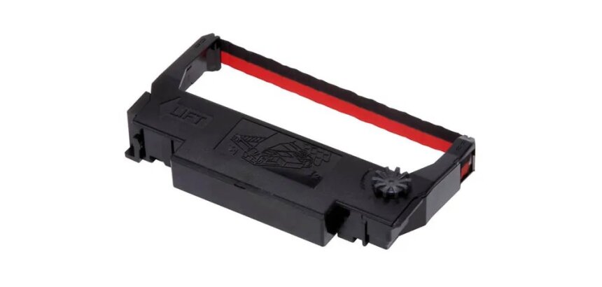 Epson ERC 38BR - 1 - black, red - print ribbon