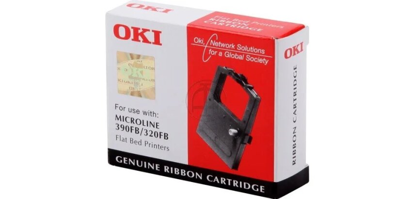 OKI - 1 - black - print ribbon