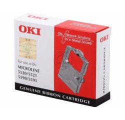 OKI - 1 - noir - ruban d'impression