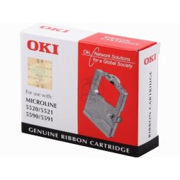 OKI - 1 - black - print ribbon