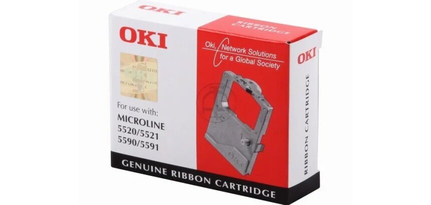 OKI - 1 - black - print ribbon