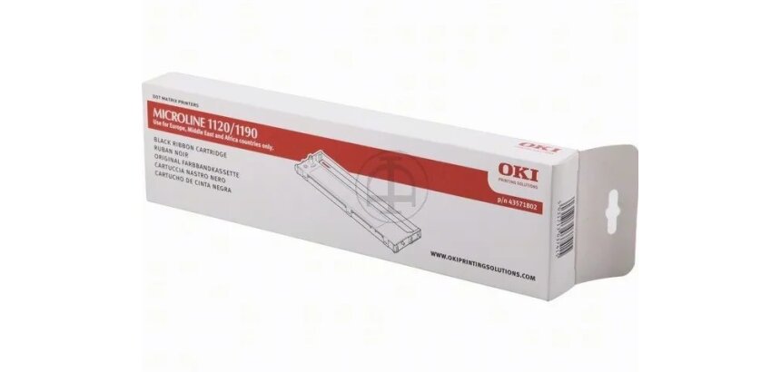 OKI - 1 - Schwarz - Farbband