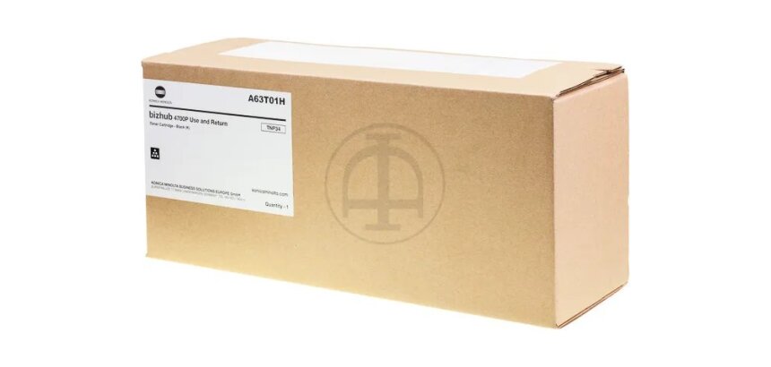 A63T01H KONICA BIZHUB 4700P Toner Black  20.000Pages TNP34K Return