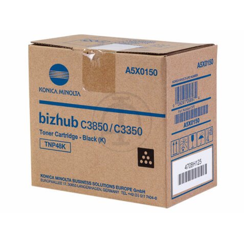 DE_A5X0150 KONICA BIZHUB C3350 TONER BLACK