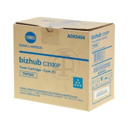 A0X5454 KONICA BIZHUB C3100 Toner Cyan  5000pag. TNP50C