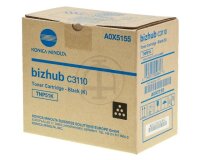 DE_A0X5155 KONICA BIZHUB C3110 TONER BLACK