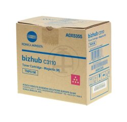 A0X5355 KONICA BIZHUB C3110 Toner Magenta  5000Pages TNP51M