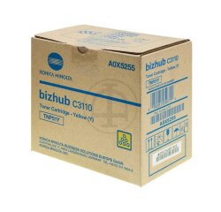 DE_A0X5255 KONICA BIZHUB C3110 TONER YEL