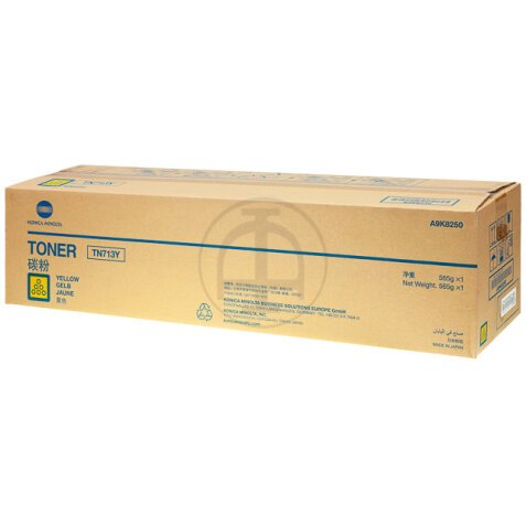 DE_A9K8250 KONICA BIZHUB C659 TONER YELLOW