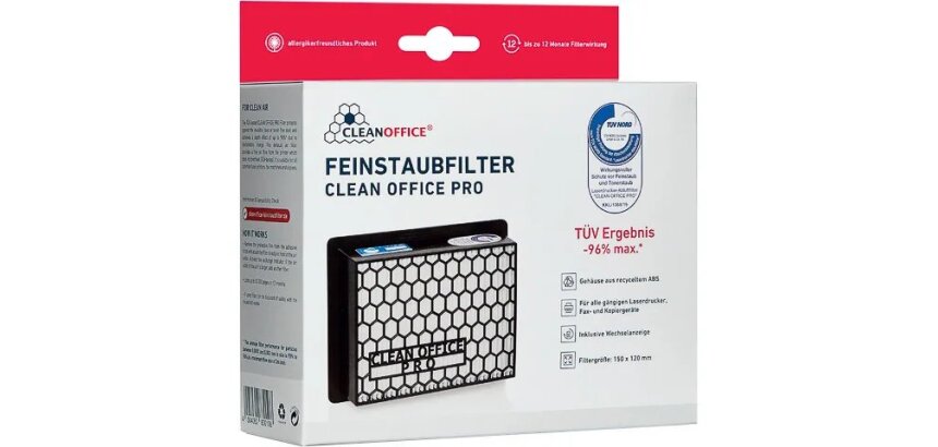 CLEANOFFICE PRO FEINSTAUBFILTER (1)  8301010 for Laserdrucker