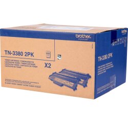 TN3380TWIN BROTHER HL5440 Toner Noir(2)Haute Capacité   2x8000Pages Haute Capacité