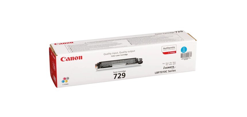 Canon 729 C - cyan - original - cartouche de toner
