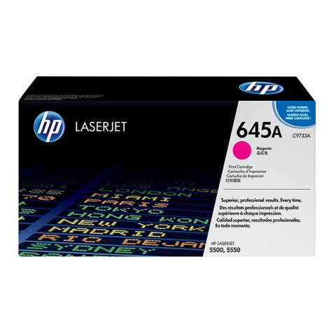 HP 645A - Magenta - original - LaserJet - Tonerpatrone (C9733A)