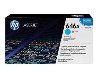 HP toner 646A, 12 500 pages, OEM CF031A, cyan