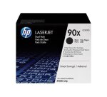 HP 90X - 2-pack - High Yield - black - original - LaserJet - toner cartridge (CE390XD)