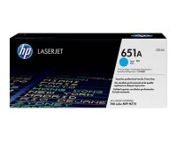 HP 651A - cyan - original - LaserJet - toner cartridge (CE341A)