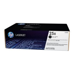 HP 25X - hoog rendement - zwart - origineel - LaserJet - tonercartridge (CF325X)