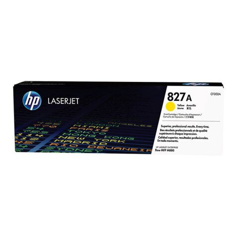 HP 827A - Gelb - original - LaserJet - Tonerpatrone (CF302A)