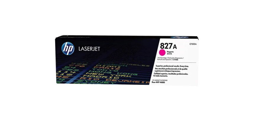 HP 827A - magenta - original - LaserJet - toner cartridge (CF303A)
