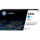 HP 654A - cyaan - origineel - LaserJet - tonercartridge (CF331A)