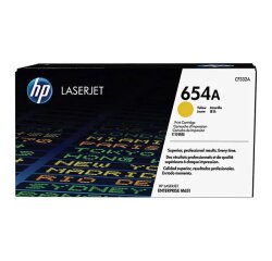 HP 654A - Gelb - original - LaserJet - Tonerpatrone (CF332A)