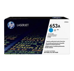 HP 653A - cyan - original - LaserJet - toner cartridge (CF321A)
