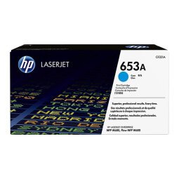 HP 653A - cyan - original - LaserJet - cartouche de toner (CF321A)