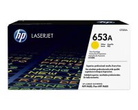 HP 653A - yellow - original - LaserJet - toner cartridge (CF322A)