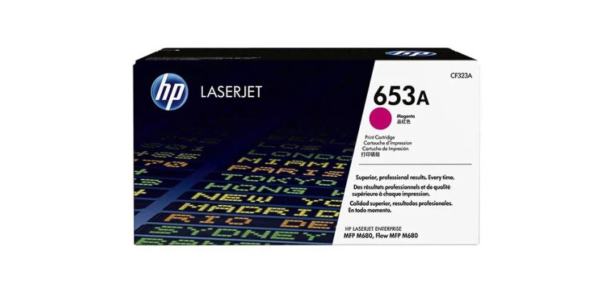 HP 653A - magenta - original - LaserJet - cartouche de toner (CF323A)