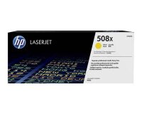 HP 508X - High Yield - yellow - original - LaserJet - toner cartridge (CF362X)