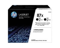 HP 87X - 2 - hoog rendement - zwart - origineel - LaserJet - tonercartridge (CF287XD)
