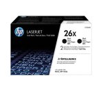 HP 26X - 2-pack - High Yield - black - original - LaserJet - toner cartridge (CF226XD)