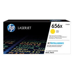 HP 656X - à rendement élevé - jaune - original - LaserJet - cartouche de toner (CF462X)