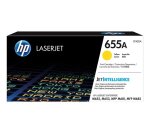 HP toner 655A, 10 500 pagina's, OEM CF452A, geel
