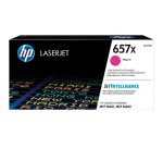 HP 657X - à rendement élevé - magenta - original - LaserJet - cartouche de toner (CF473X)