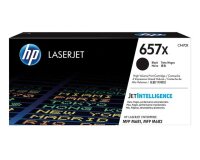 HP 657X - à rendement élevé - noir - original - LaserJet - cartouche de toner (CF470X)