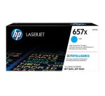 HP 657X - à rendement élevé - cyan - original - LaserJet - cartouche de toner (CF471X)