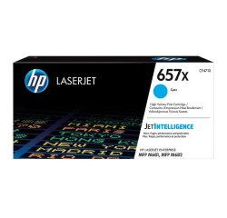 HP 657X - High Yield - cyan - original - LaserJet - toner cartridge (CF471X)