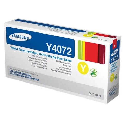 Samsung CLT-Y4072S - yellow - original - toner cartridge (SU472A)