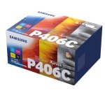 Samsung CLT-P406C - 4-pack - black, yellow, cyan, magenta - original - toner cartridge (SU375A)
