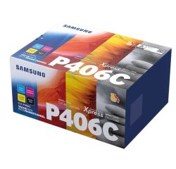 Samsung CLT-P406C - 4-pack - black, yellow, cyan, magenta - original - toner cartridge (SU375A)