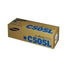 Samsung CLT-C505L - hoog rendement - cyaan - origineel - tonercartridge (SU035A)