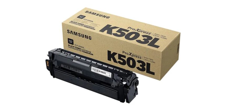 Samsung CLT-K503L - High Yield - black - original - toner cartridge (SU147A)