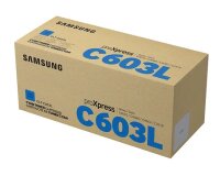 Samsung CLT-C603L - High Yield - cyan - original - toner cartridge (SU080A)