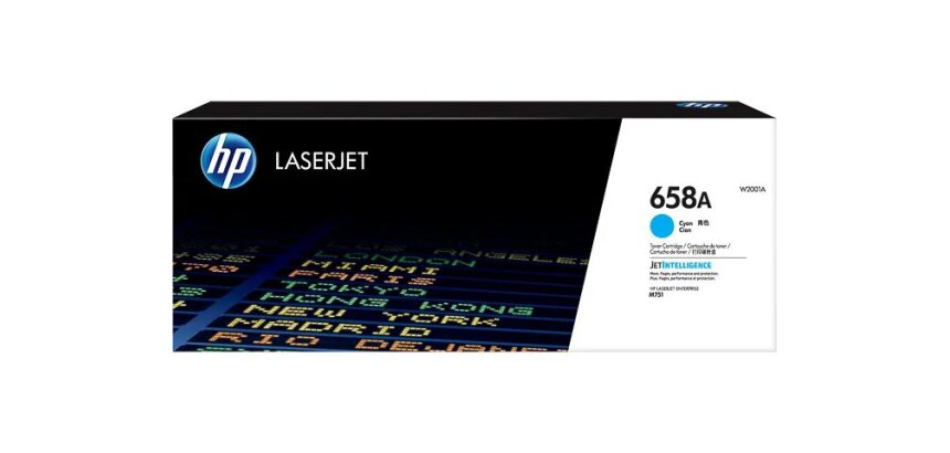 HP 658A - Cyan - original - LaserJet - Tonerpatrone (W2001A)