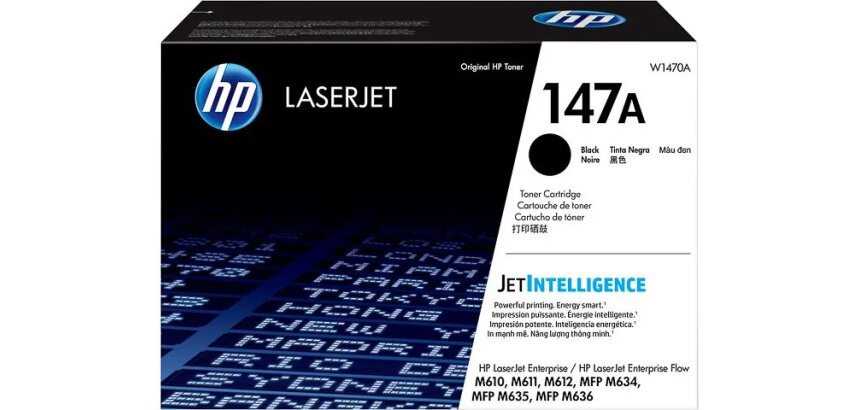 HP Toner noir 147A pour imprimante laser