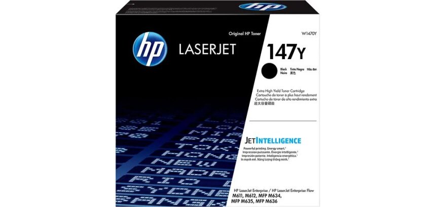HP 147Y Schwarz Original LaserJet Tonerkartusche mit sehr hoher Reichweite