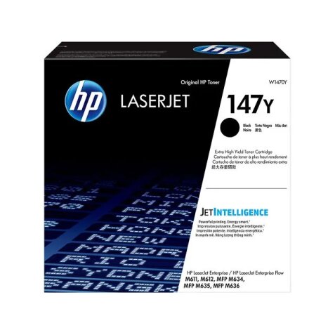 HP 147Y Schwarz Original LaserJet Tonerkartusche mit sehr hoher Reichweite