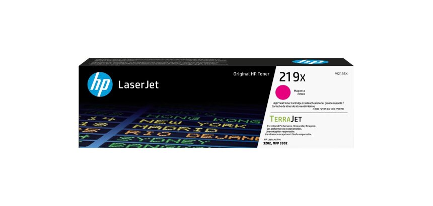 HP 219X cartridge afzonderlijke kleuren hoge capaciteit voor laserprinter